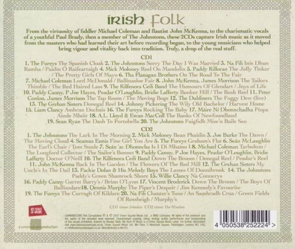 Various - Irish folk (2 CDs)