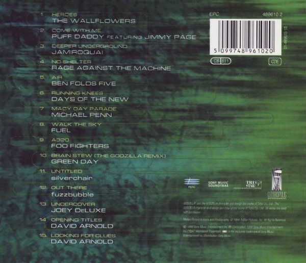Soundtrack - Godzilla - The album