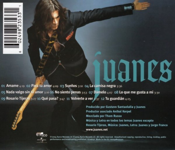 Juanes - Mi sangre